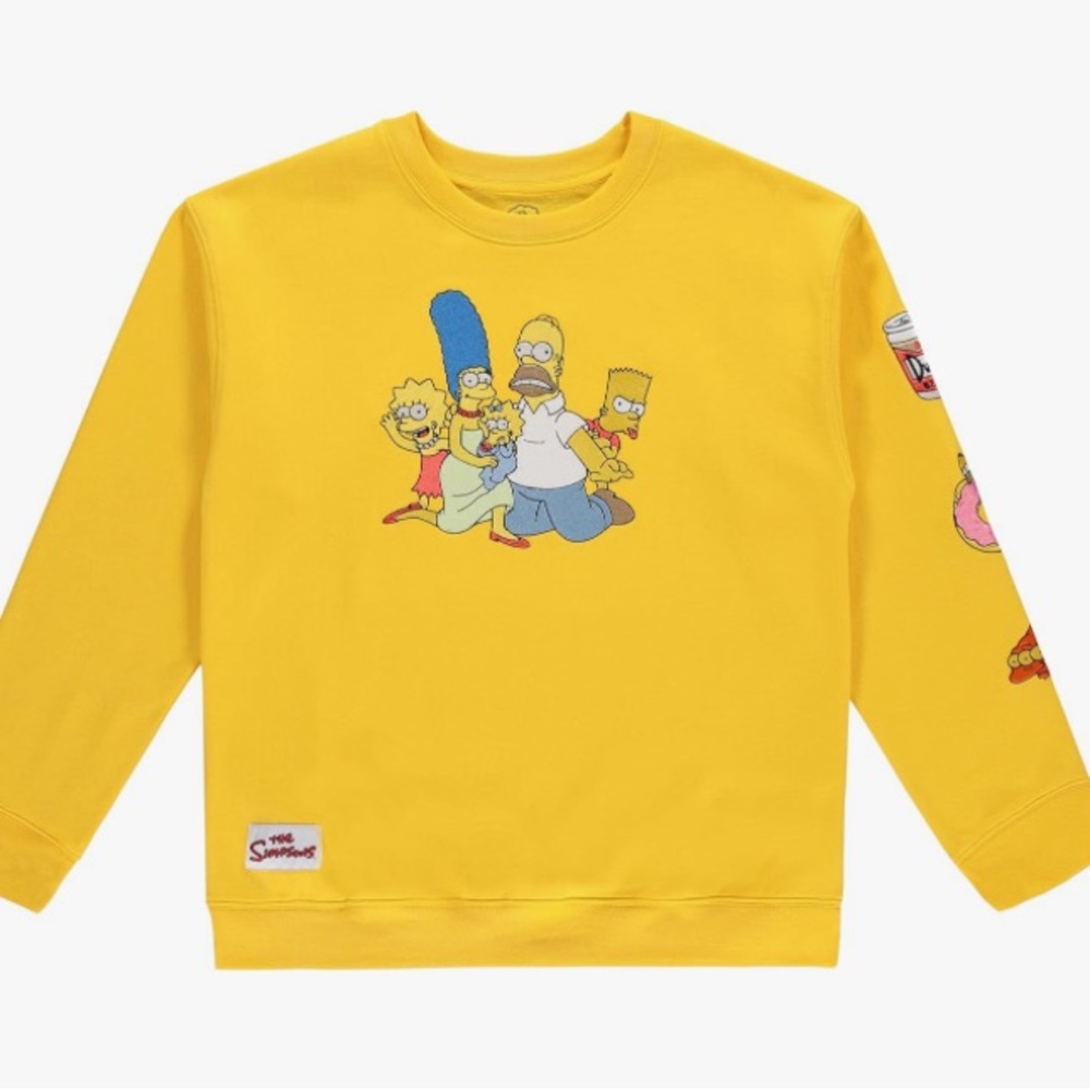 The Simpsons Embroidered Sweatshirt